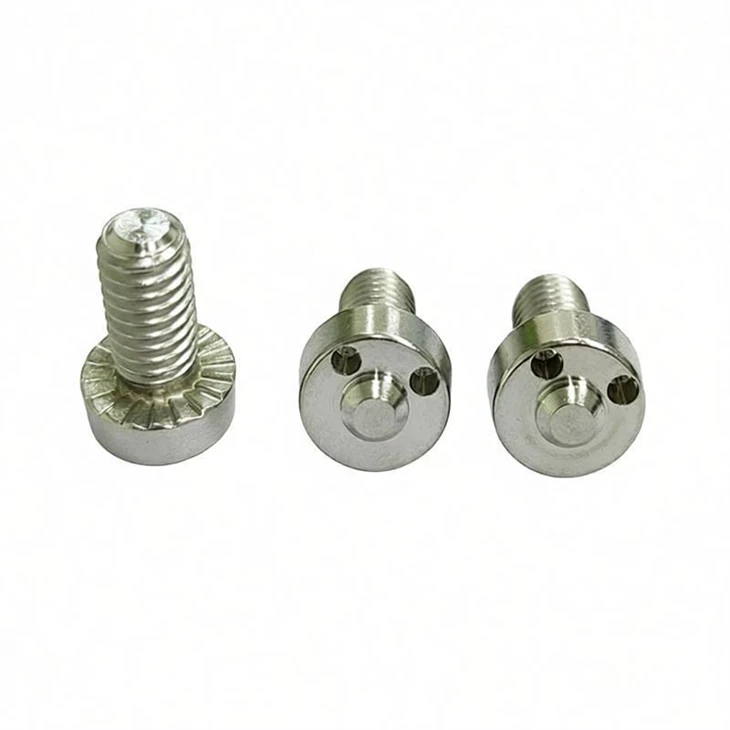 Tamper-Resistant Drilled Spanner Head Screw